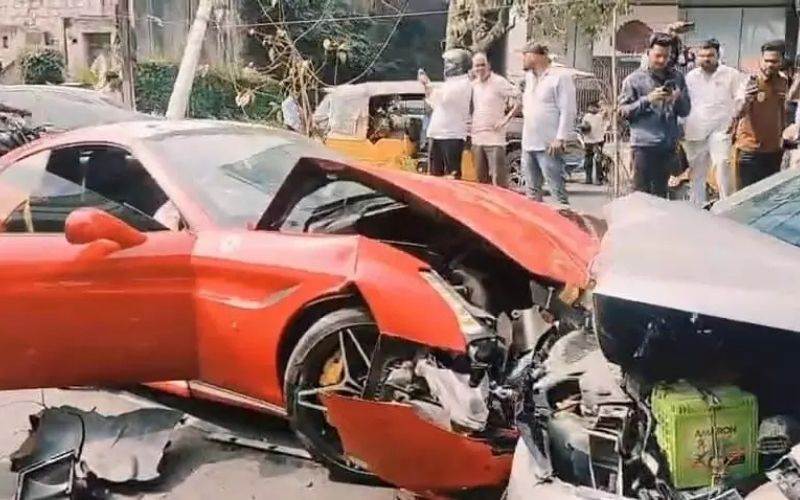 حیدرآباد: تیز رفتار فراری کار نے مچائی تباہی 